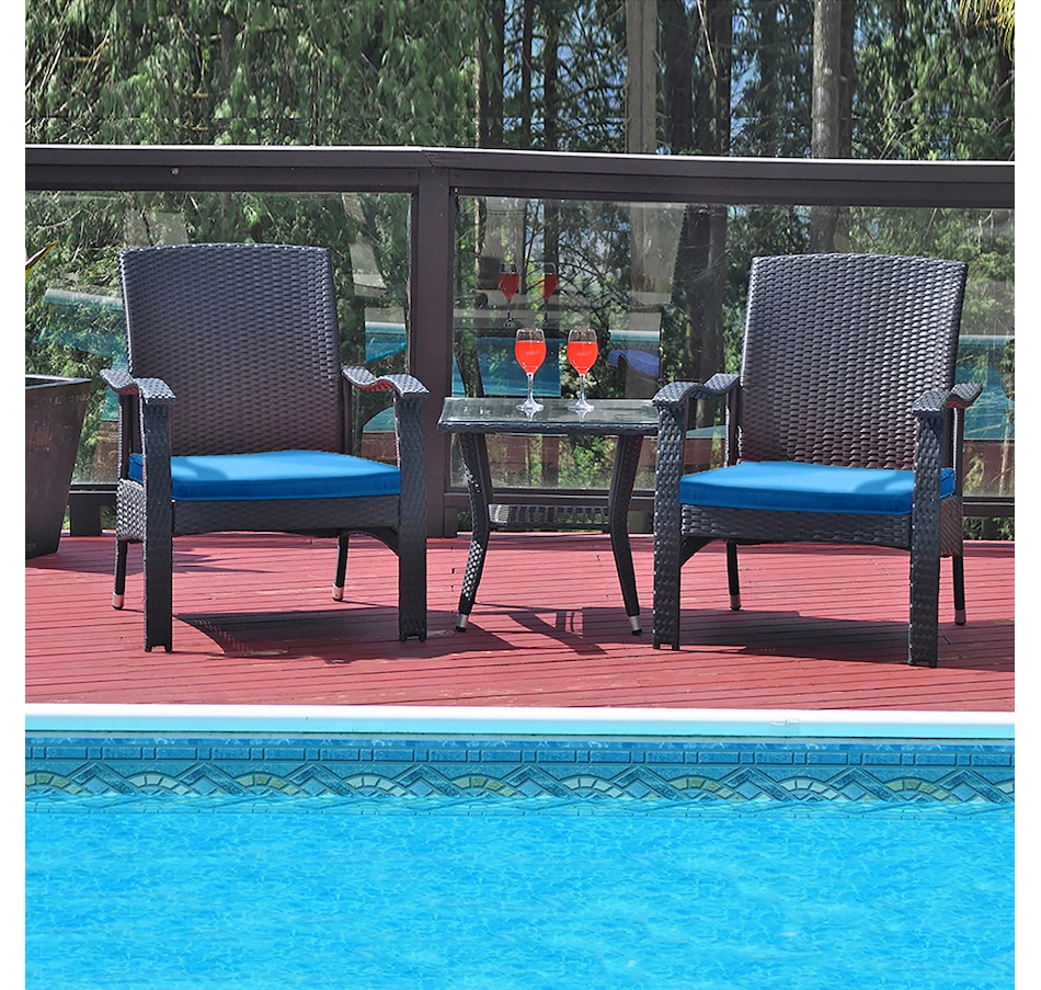Image 716890_ALTMORE1.jpg, Product 716-890 / Price $385.00, Patioflare Whylie 3-Piece Wicker Chat Set from Patioflare on TSC.ca's Home & Garden department