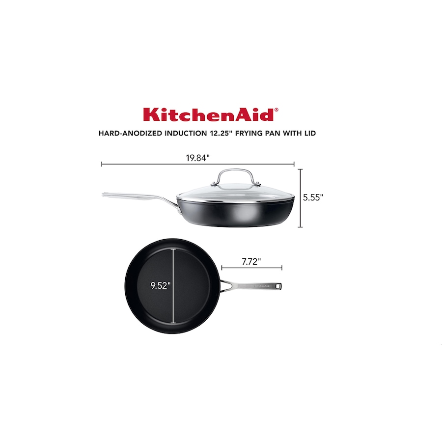 Image 716899_ALTMORE1.jpg, Product 716-899 / Price $129.99, KitchenAid Hard Anodized Nonstick 12.25" Frying Pan from KitchenAid on TSC.ca's Kitchen department