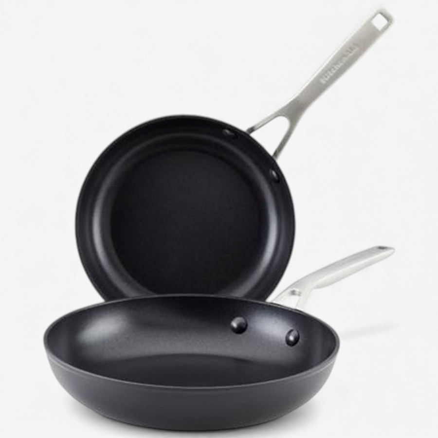 Image 716900.jpg, Product 716-900 / Price $129.99, KitchenAid Hard Anodized Nonstick Frying Pans- 8" and 10" (2-Pack) from KitchenAid on TSC.ca's Kitchen department