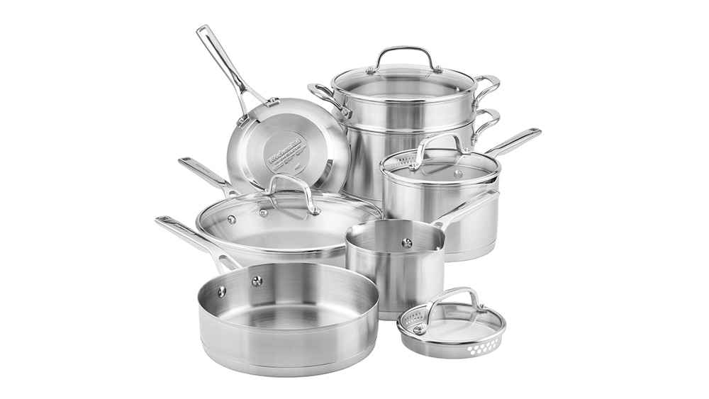 Kitchenaid cookware hotsell stainless steel