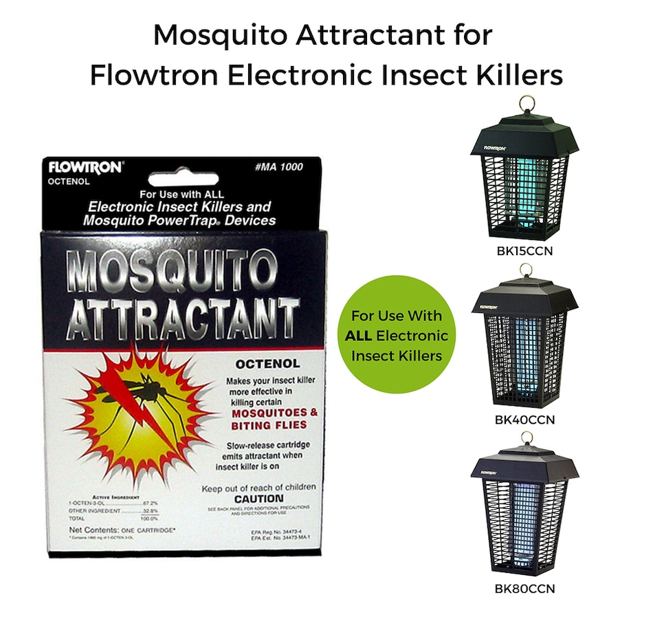 Image 716975.jpg, Product 716-975 / Price $14.99, Flowtron Octenol Mosquito Attractant Cartridge from Flowtron on TSC.ca's Home & Garden department