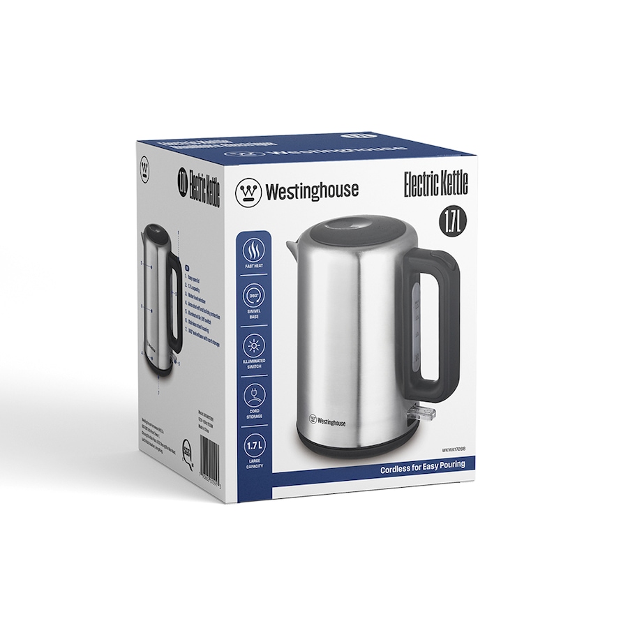 Image 717018_ALTMORE3.jpg, Product 717-018 / Price $44.99, Westinghouse 1.7L Stainless Steel Kettle from Westinghouse on TSC.ca's Kitchen department