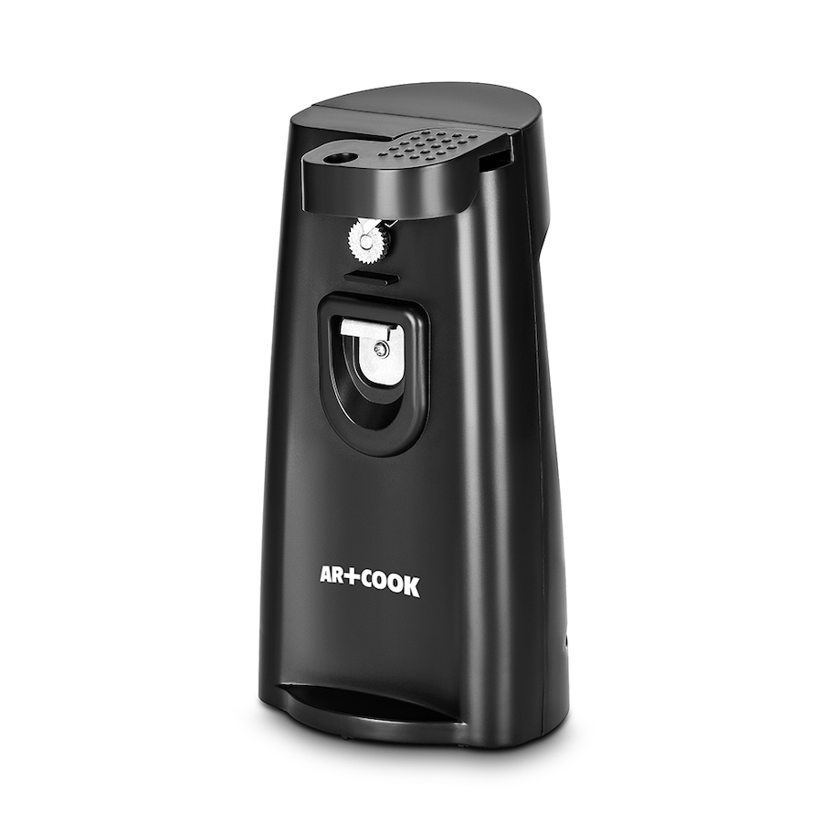 Image 717024_BLK.jpg, Product 717-024 / Price $34.99, Art and Cook 3-in-1 Can and Bottle Opener and Knife Sharpener from Art+Cook on TSC.ca's Kitchen department