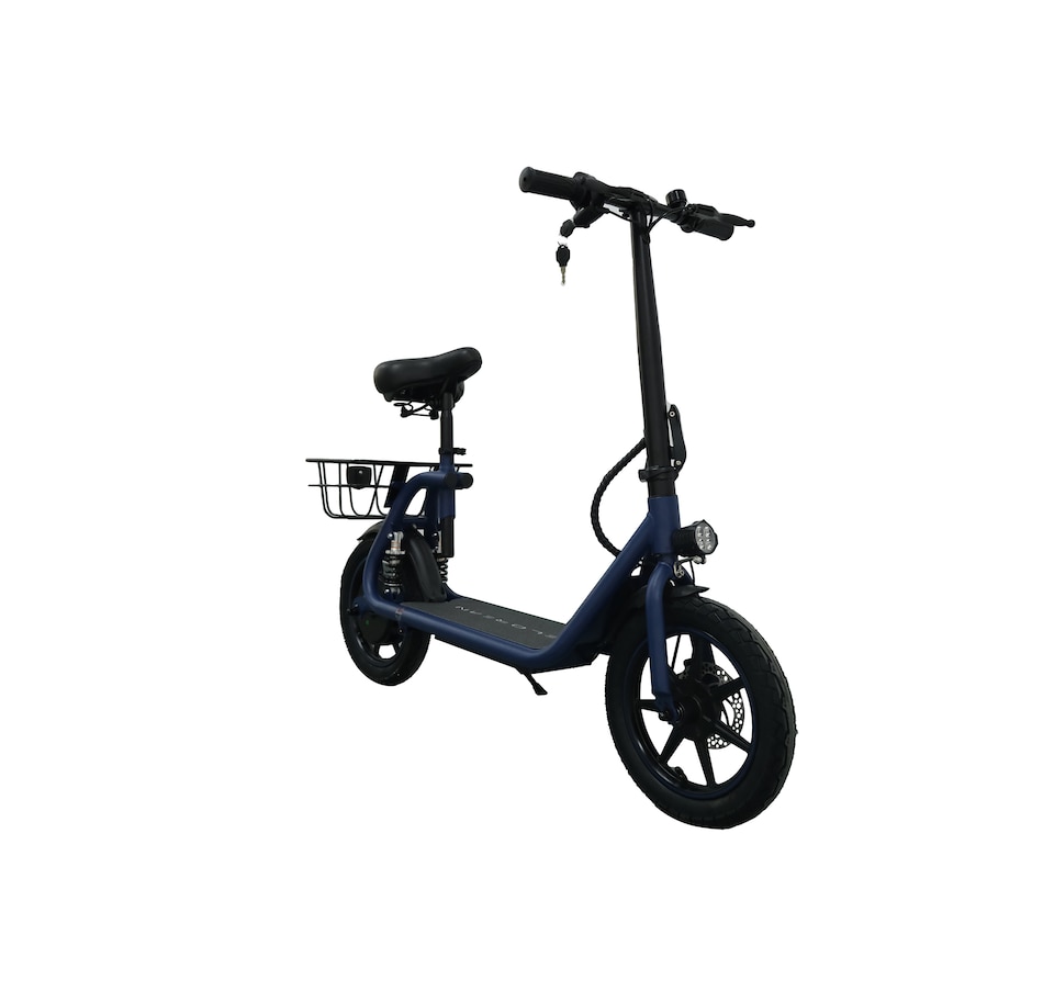 Image 717033_ALTMORE11.jpg, Product 717-033 / Price $999.99, Tony Little Delorean 450W Seated E-Scooter with Rear Basket Bundle from Tony Little on TSC.ca's Health & Fitness department
