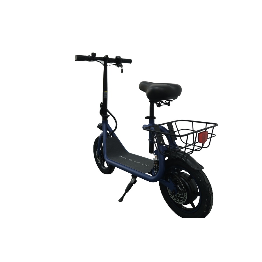 Image 717033_ALTMORE13.jpg, Product 717-033 / Price $999.99, Tony Little Delorean 450W Seated E-Scooter with Rear Basket Bundle from Tony Little on TSC.ca's Health & Fitness department