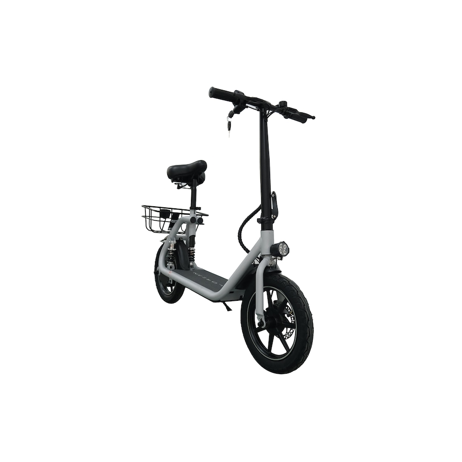 Image 717033_ALTMORE16.jpg, Product 717-033 / Price $999.99, Tony Little Delorean 450W Seated E-Scooter with Rear Basket Bundle from Tony Little on TSC.ca's Health & Fitness department