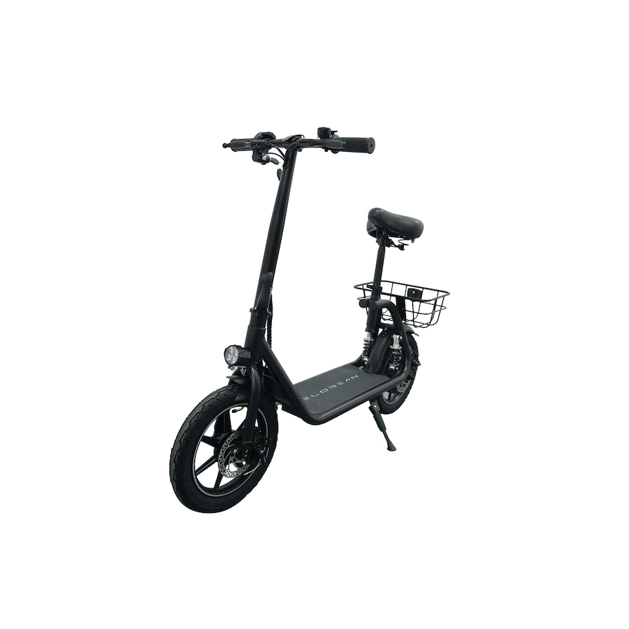 Image 717033_ALTMORE2.jpg, Product 717-033 / Price $999.99, Tony Little Delorean 450W Seated E-Scooter with Rear Basket Bundle from Tony Little on TSC.ca's Health & Fitness department