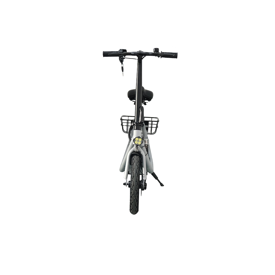 Image 717033_ALTMORE21.jpg, Product 717-033 / Price $999.99, Tony Little Delorean 450W Seated E-Scooter with Rear Basket Bundle from Tony Little on TSC.ca's Health & Fitness department