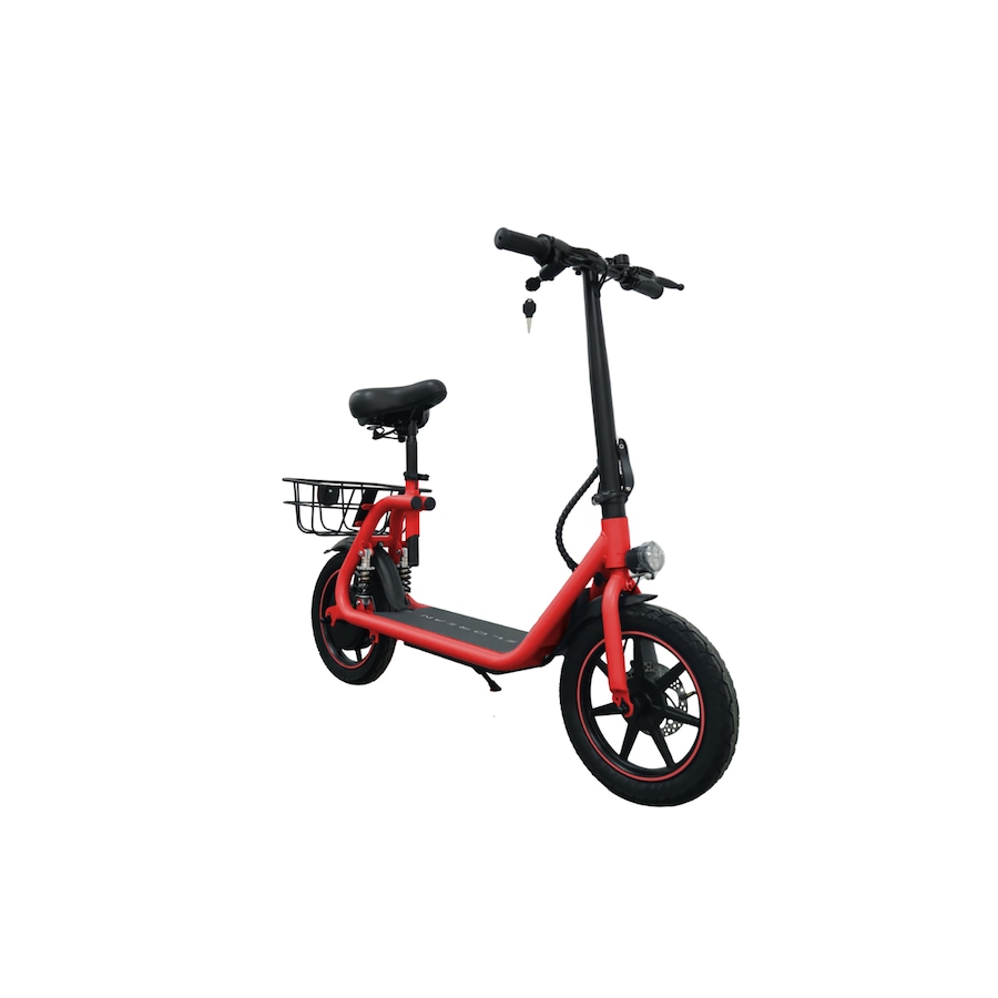 Image 717033_ALTMORE25.jpg, Product 717-033 / Price $999.99, Tony Little Delorean 450W Seated E-Scooter with Rear Basket Bundle from Tony Little on TSC.ca's Health & Fitness department