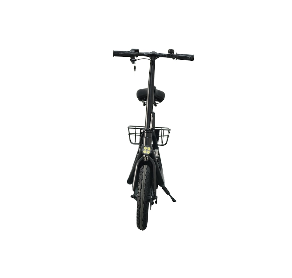 Image 717033_ALTMORE3.jpg, Product 717-033 / Price $999.99, Tony Little Delorean 450W Seated E-Scooter with Rear Basket Bundle from Tony Little on TSC.ca's Health & Fitness department