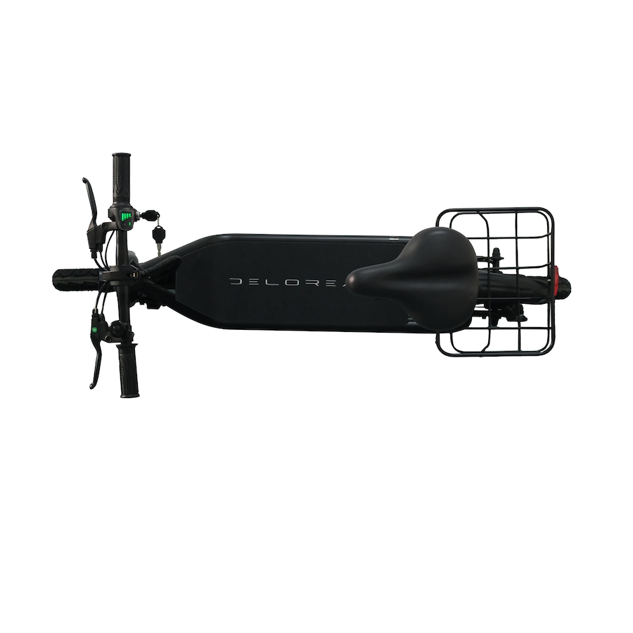 Image 717033_ALTMORE6.jpg, Product 717-033 / Price $999.99, Tony Little Delorean 450W Seated E-Scooter with Rear Basket Bundle from Tony Little on TSC.ca's Health & Fitness department