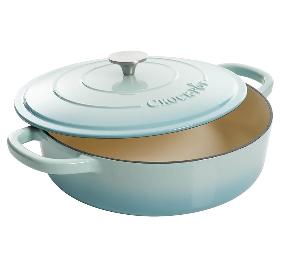 Image 717037_ALTMORE6.jpg, Product 717-037 / Price $149.99, Crock-Pot Artisan 5-Quart Enameled Cast Iron Braiser Pan with Lid, Round from Crock-Pot on TSC.ca's Kitchen department