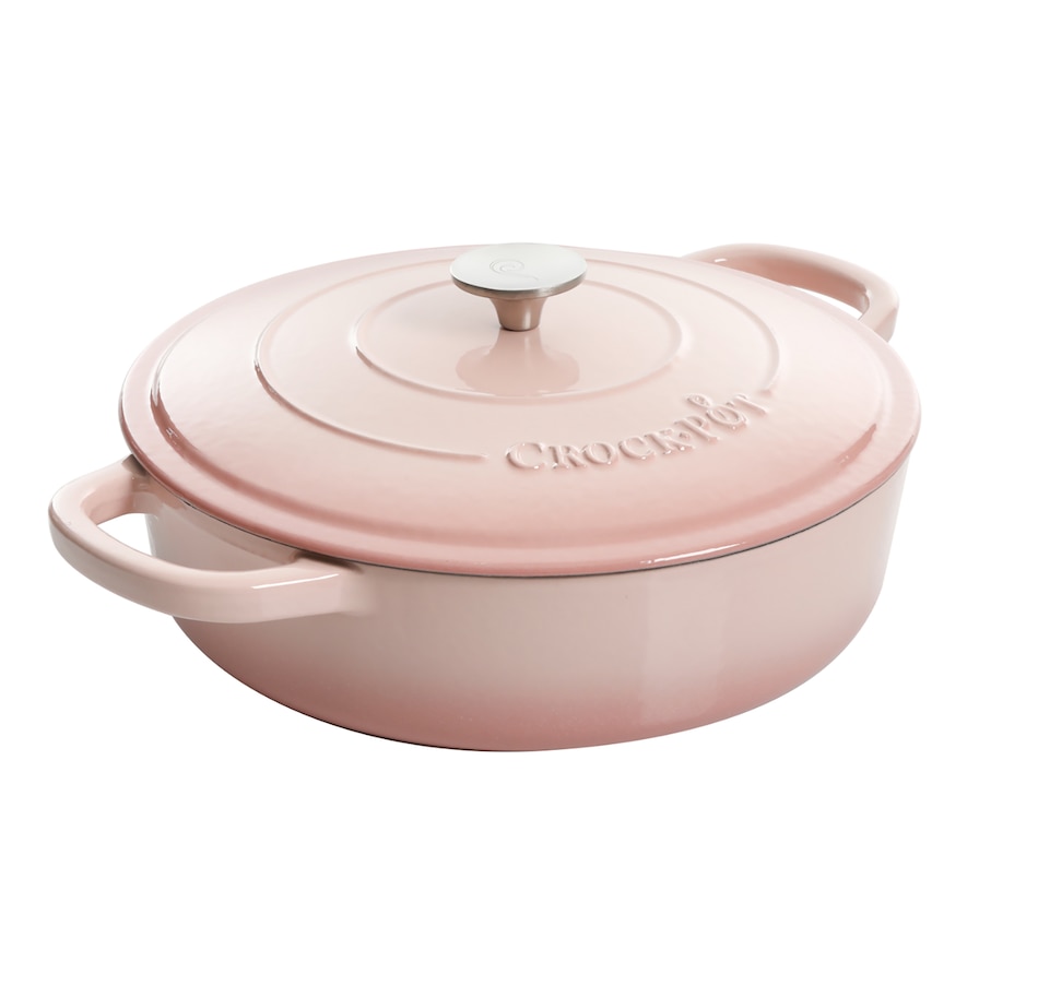 Image 717037_BLUPK.jpg, Product 717-037 / Price $149.99, Crock-Pot Artisan 5-Quart Enameled Cast Iron Braiser Pan with Lid, Round from Crock-Pot on TSC.ca's Kitchen department
