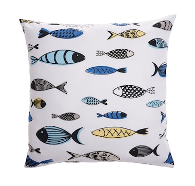 Millano Collection Outdoor Cushion Fish (16" x 16")