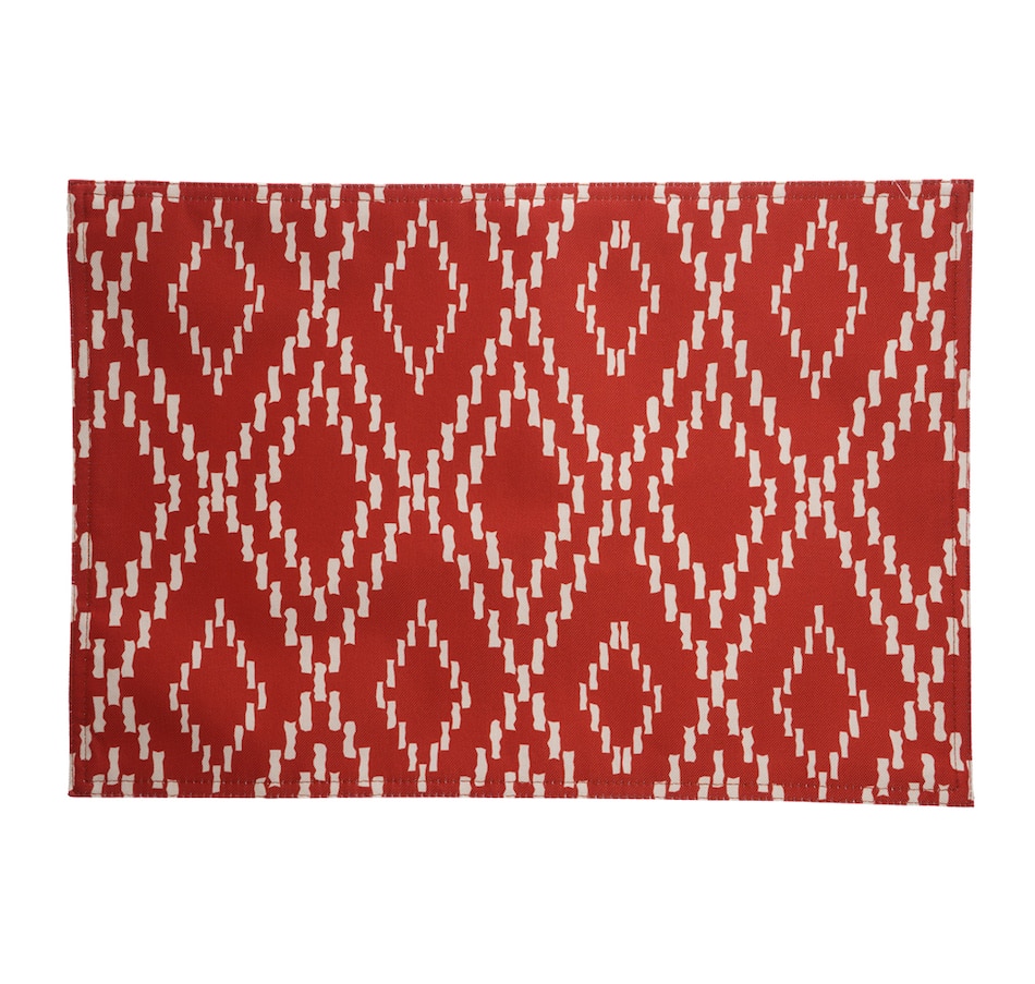 Image 717067.jpg, Product 717-067 / Price $27.99, Millano Collection Outdoor Red Placemats (set of 4, 19" x 13") from Millano on TSC.ca's Kitchen department