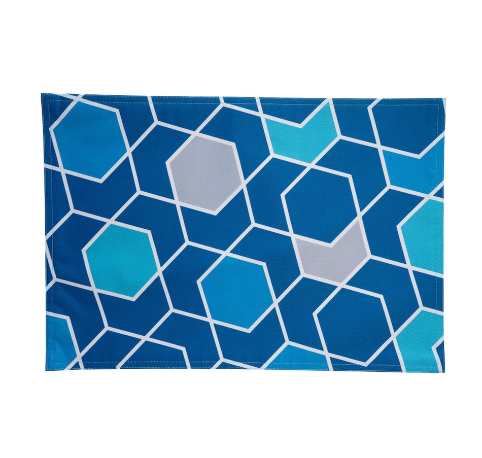 Image 717068.jpg, Product 717-068 / Price $27.99, Millano Collection Outdoor Blue Placemats (set of 4, 19" x 13") from Millano on TSC.ca's Kitchen department