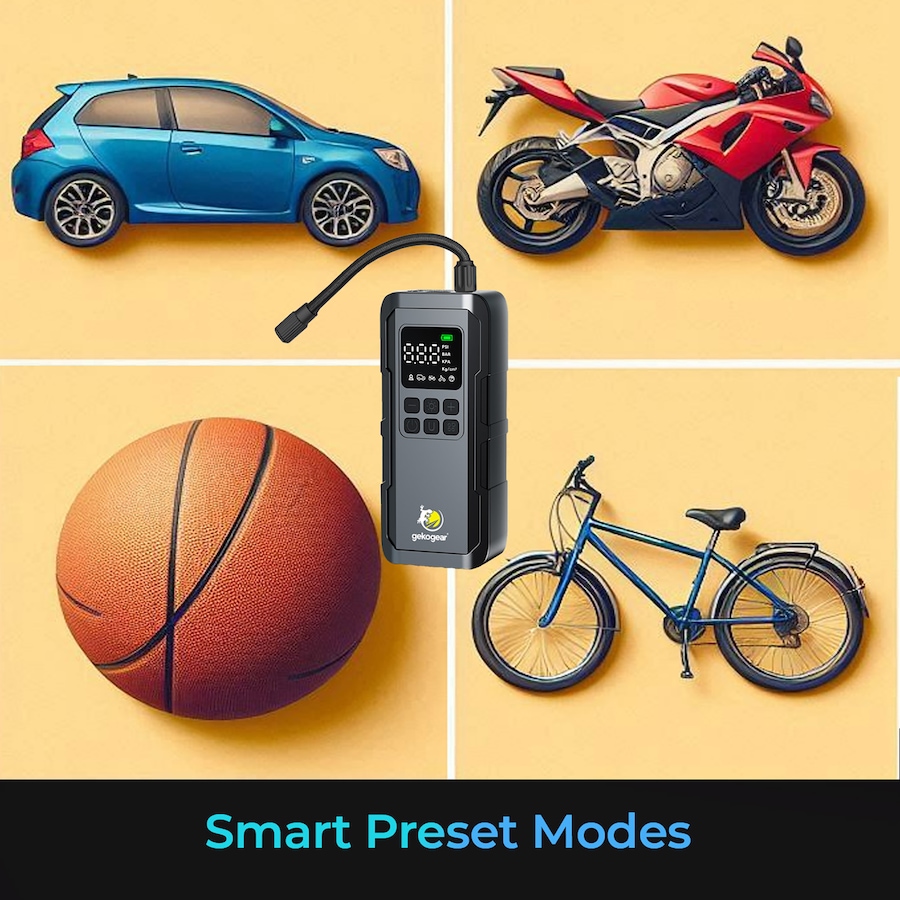 Image 717084_ALTMORE3.jpg, Product 717-084 / Price $169.98, GekoGear AirFlux 100 Portable Tire Inflator Air Compressor (set of 2) from MyGekoGear on TSC.ca's Home & Garden department