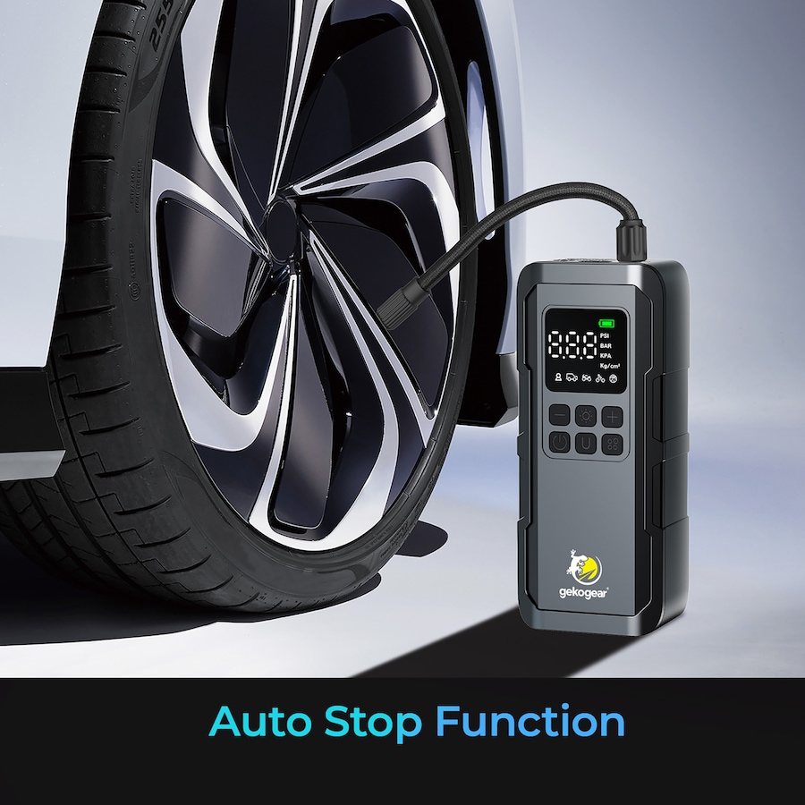 Image 717084_ALTMORE6.jpg, Product 717-084 / Price $169.98, GekoGear AirFlux 100 Portable Tire Inflator Air Compressor (set of 2) from MyGekoGear on TSC.ca's Home & Garden department