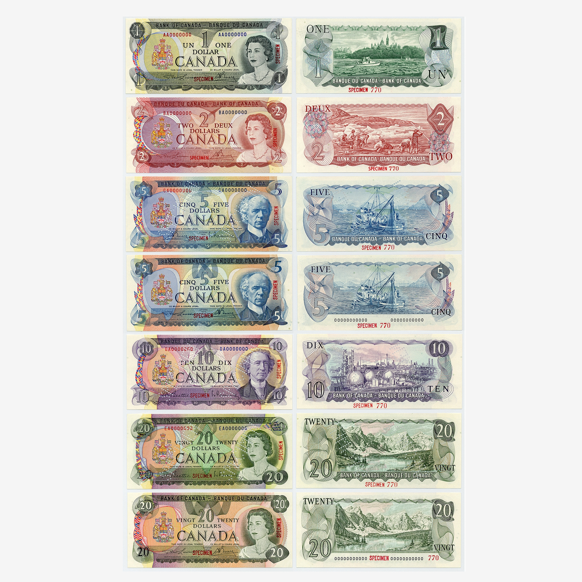 Historic Banknotes - Coins - TSC.ca