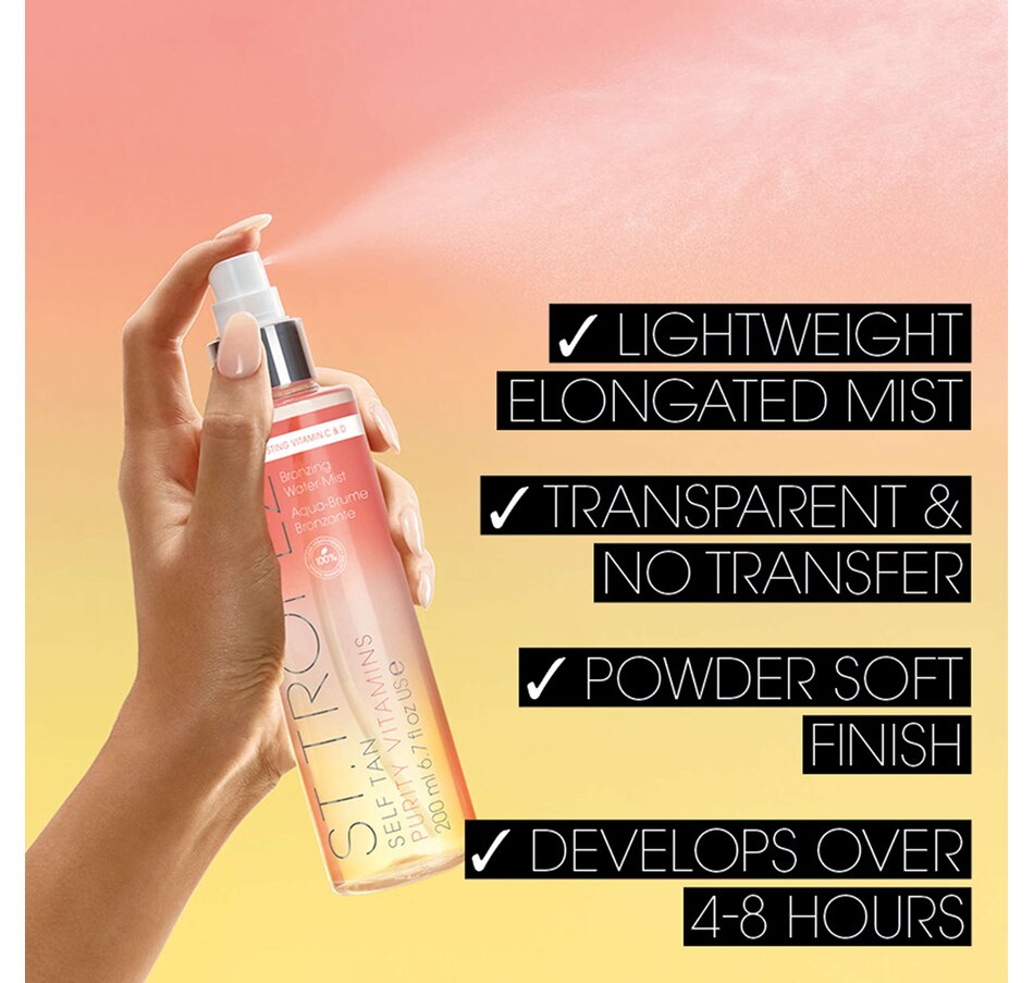 Image 717154_ALTMORE2.jpg, Product 717-154 / Price $54.00, St. Tropez Purity Vitamins Body Mist from St. Tropez on TSC.ca's Beauty department