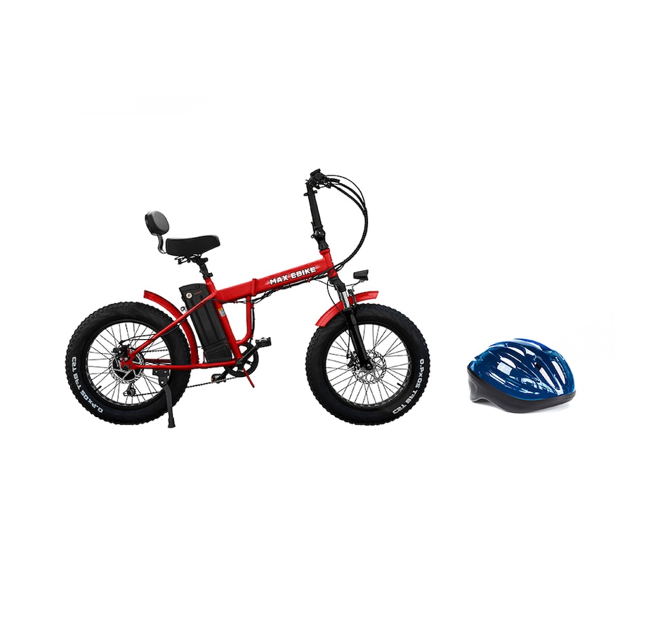 Image 717171_RED.jpg, Product 717-171 / Price $1,999.00, Daymak Max 36V E-Bike With Helmet from Daymak on TSC.ca's Health & Fitness department