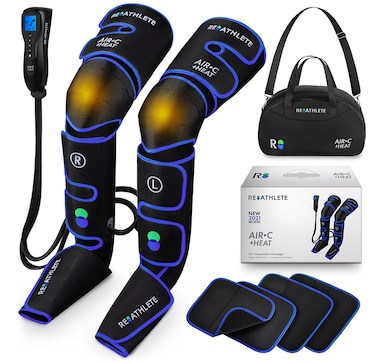 Reathlete Air C + Heat Leg Massager