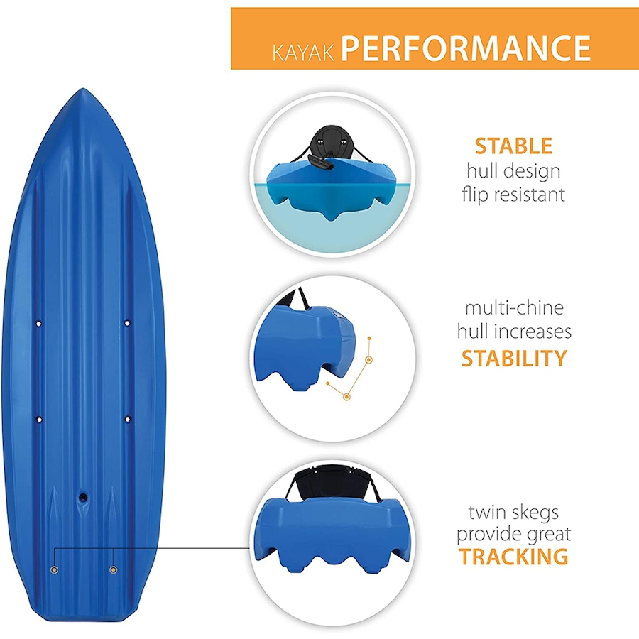 Image 717257_ALTMORE4.jpg, Product 717-257 / Price $499.99, Lifetime Lotus 8' Sit-On Kayak With Paddle from Wellness Gadgets on TSC.ca's Health & Fitness department