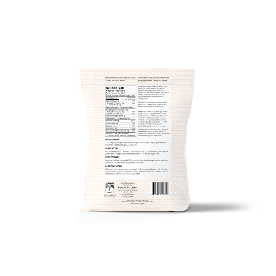 Image 717514_ALTMORE1.jpg, Product 717-514 / Price $39.99, Schinoussa Organic Pea Protein Collagen+ from Schinoussa on TSC.ca's Health & Fitness department