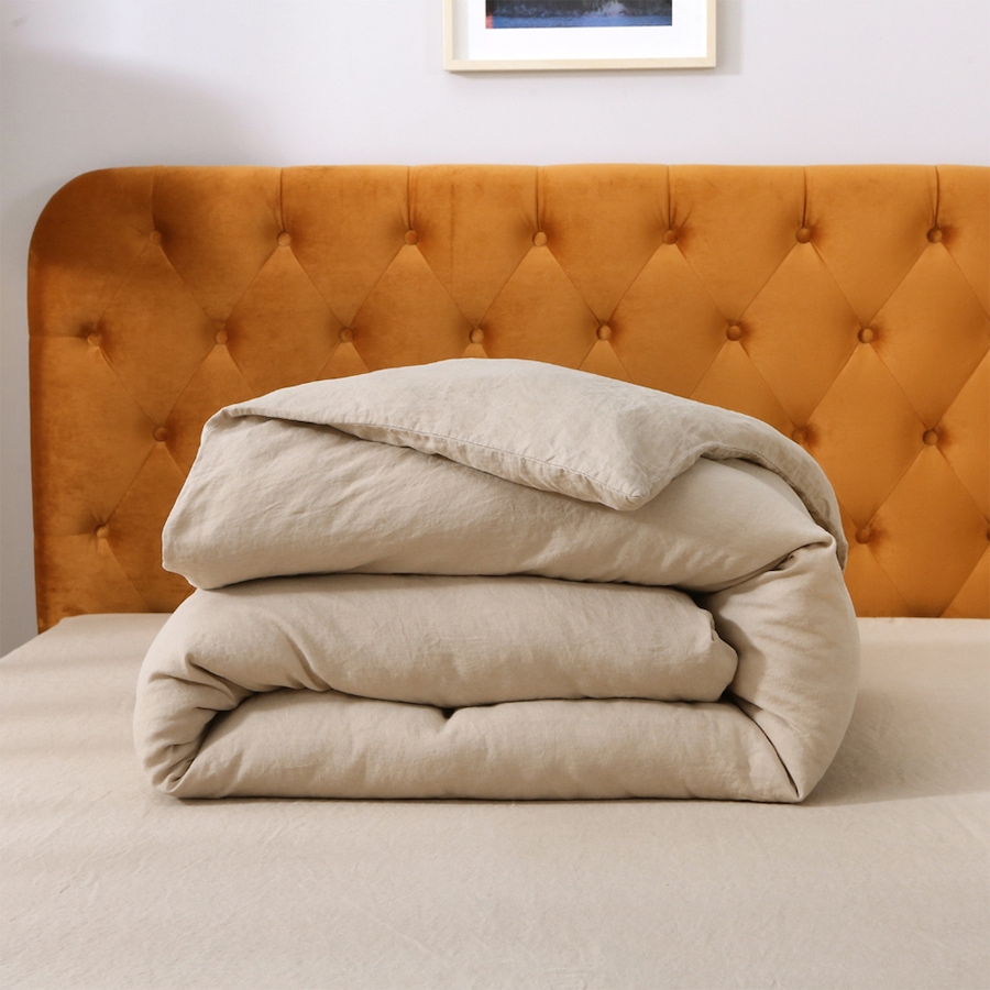 Image 717539_ALTMORE2.jpg, Product 717-539 / Price $299.99 - $419.99, Highland Feather French Linen Duvet Cover Set from Highland Feather on TSC.ca's Home & Garden department