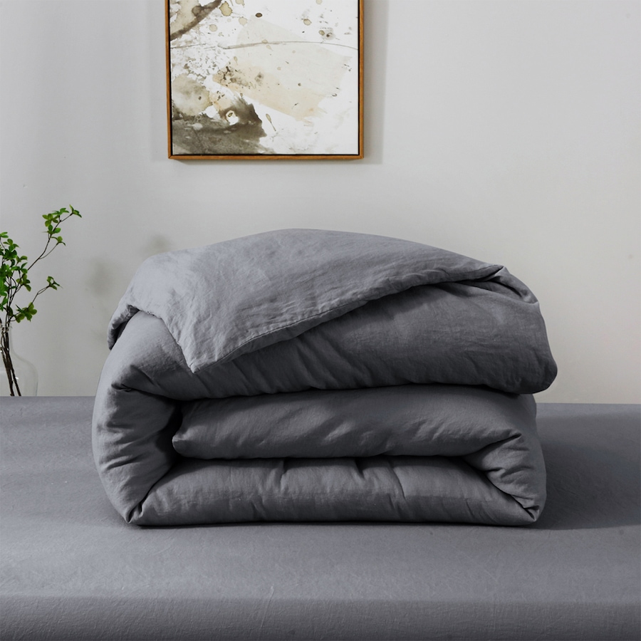 Image 717539_ALTMORE4.jpg, Product 717-539 / Price $299.99 - $419.99, Highland Feather French Linen Duvet Cover Set from Highland Feather on TSC.ca's Home & Garden department
