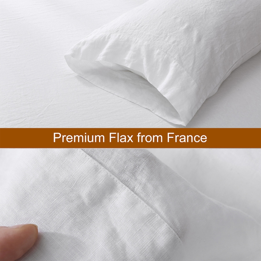 Image 717546_ALTMORE1.jpg, Product 717-546 / Price $1,259.99 - $1,599.99, Highland Feather Graz Hungarian White Goose Down Duvet and French Linen Duvet Cover from Highland Feather on TSC.ca's Home & Garden department