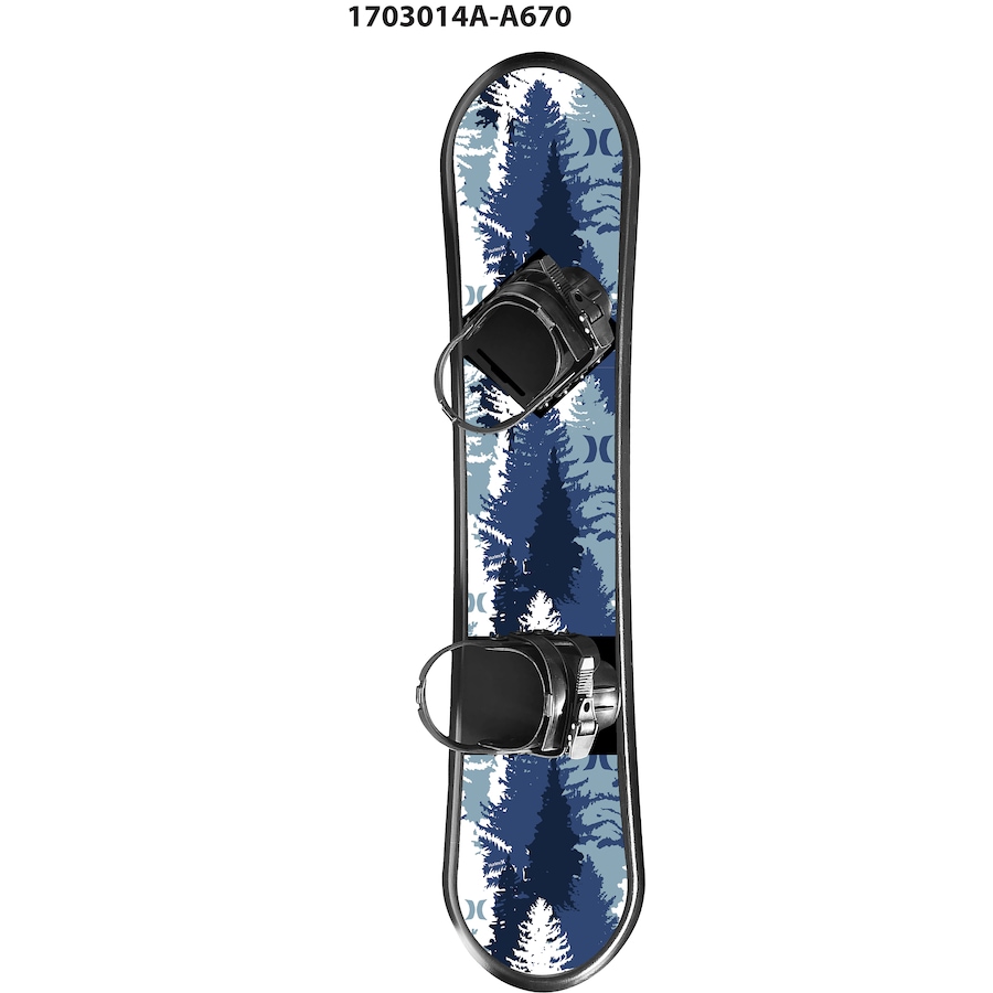Image 717557_BLU.jpg, Product 717-557 / Price $79.99, Hurley 48" Printed Beginner Snowboard with Premium Bindings from Hurley on TSC.ca's Home & Garden department