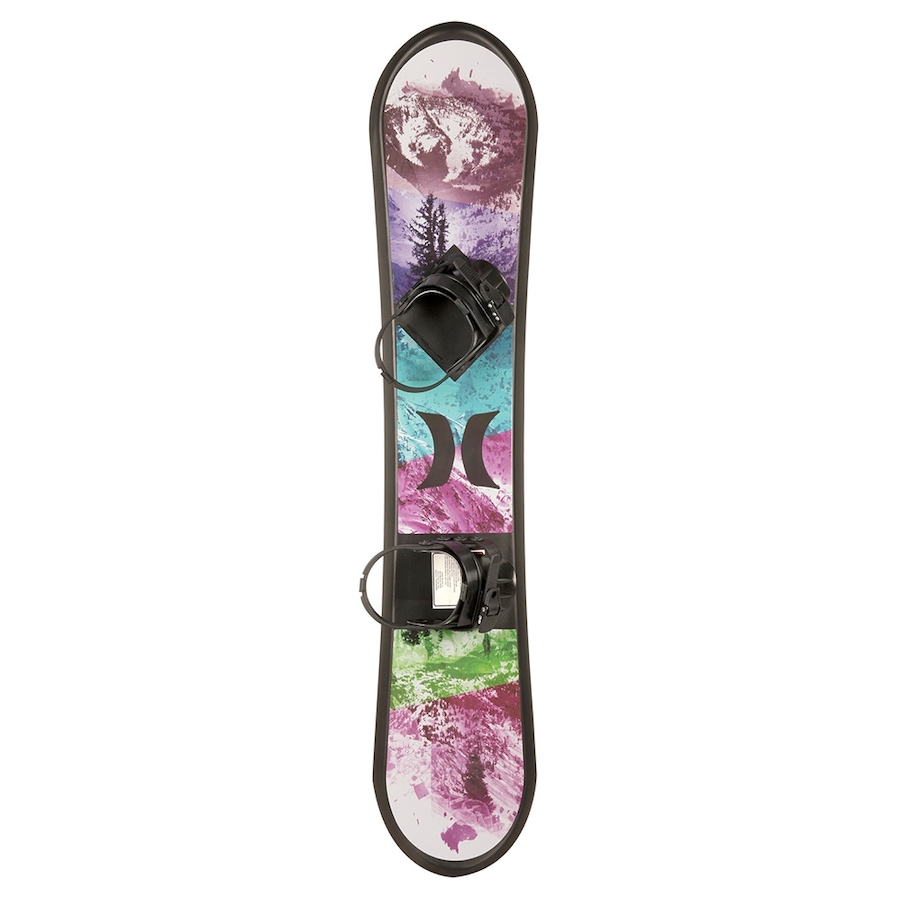 Image 717557_MTI.jpg, Product 717-557 / Price $79.99, Hurley 48" Printed Beginner Snowboard with Premium Bindings from Hurley on TSC.ca's Home & Garden department