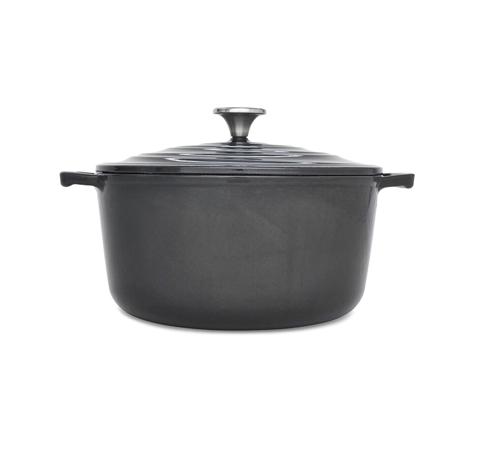 Image 717565.jpg, Product 717-565 / Price $139.00, T-fal 6-Quart Enameled Cast Iron Round Dutch Oven with Lid from T-Fal on TSC.ca's Kitchen department