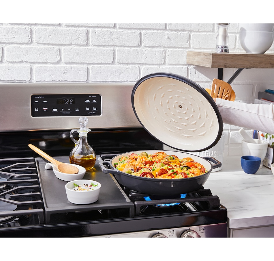 Image 717566_ALTMORE4.jpg, Product 717-566 / Price $149.00, T-fal 3.5-Quart Enameled Cast-Iron Casserole from T-Fal on TSC.ca's Kitchen department