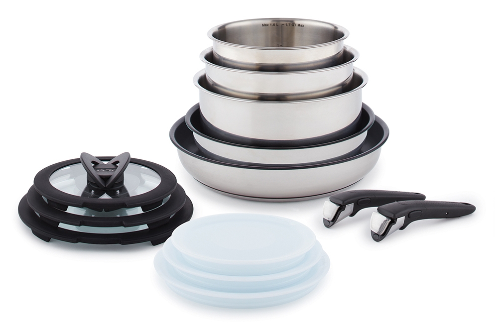 T-fal Ingenio Preference Stainless-Steel Cookware 13-Piece Set