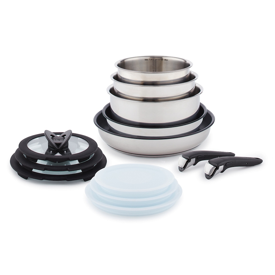 Image 717569.jpg, Product 717-569 / Price $289.00, T-fal Ingenio Preference Stainless-Steel Cookware 13-Piece Set from T-Fal on TSC.ca's Kitchen department