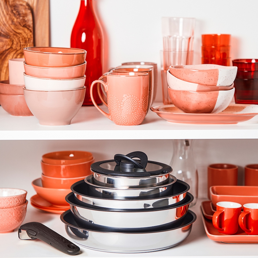 Image 717569_ALTMORE1.jpg, Product 717-569 / Price $289.00, T-fal Ingenio Preference Stainless-Steel Cookware 13-Piece Set from T-Fal on TSC.ca's Kitchen department