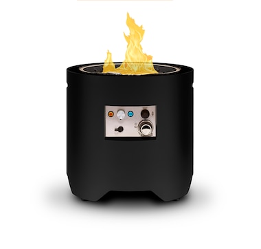 Ukiah Voyager Portable Marine Grade Fire Pit with Beat to Music Technology