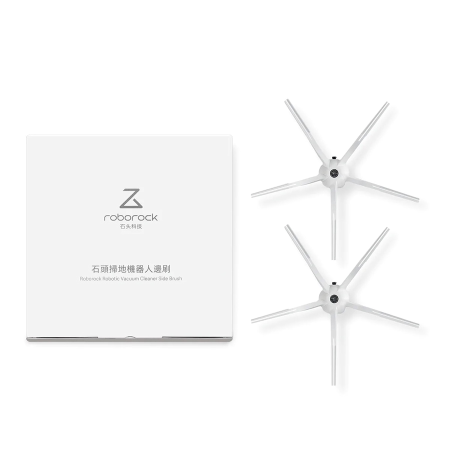 Image 717721.jpg, Product 717-721 / Price $19.99, Roborock Robotic Vacuum Cleaner Side Brush White For All Models (Set Of 2) from Roborock on TSC.ca's Home & Garden department