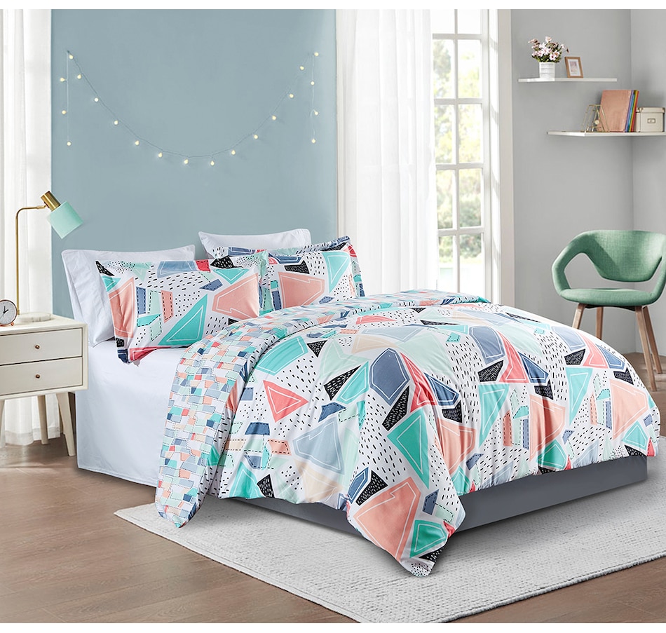 Image 717745_BLU.jpg, Product 717-745 / Price $66.50 - $94.50, North Home Aria Duvet Cover Set from North Home on TSC.ca's Home & Garden department