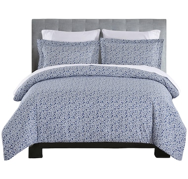 North Home Bennet Blue Duvet Cover Set