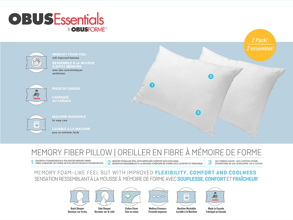 Obusforme pillow outlet canada