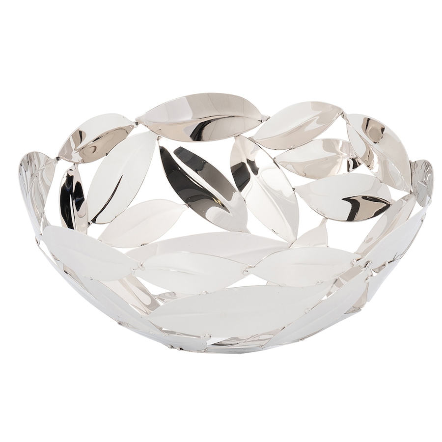 Image 717821.jpg, Product 717-821 / Price $126.99, Elegance Leaves Round Basket from Elegance Tableware on TSC.ca's Home & Garden department