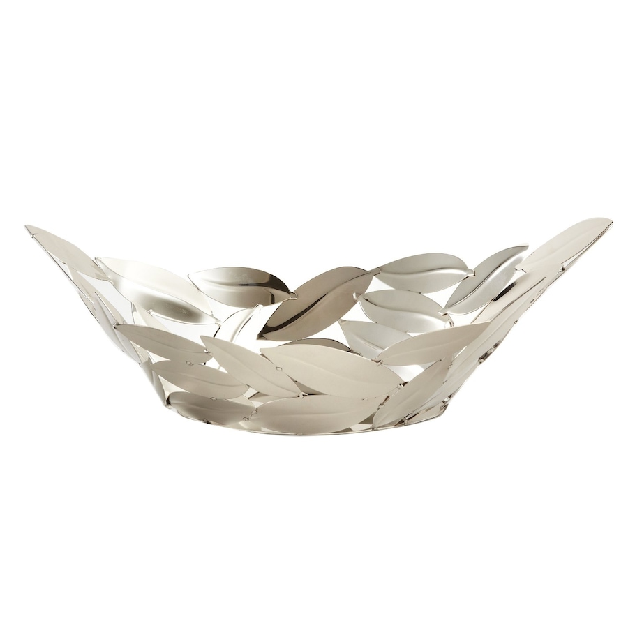 Image 717823.jpg, Product 717-823 / Price $168.00, Elegance Leaves Oval Basket from Elegance Tableware on TSC.ca's Home & Garden department