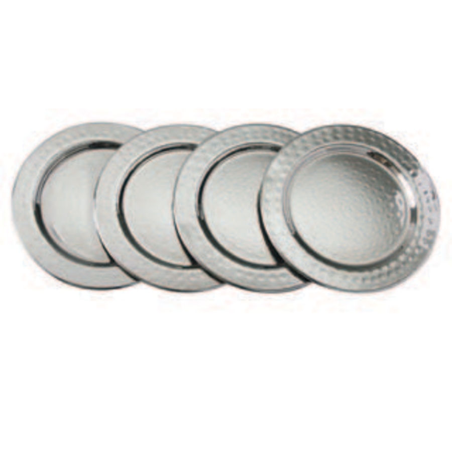 Image 717837.jpg, Product 717-837 / Price $24.99, Elegance Hammered 4-Piece Round Coaster Set from Elegance Tableware on TSC.ca's Kitchen department