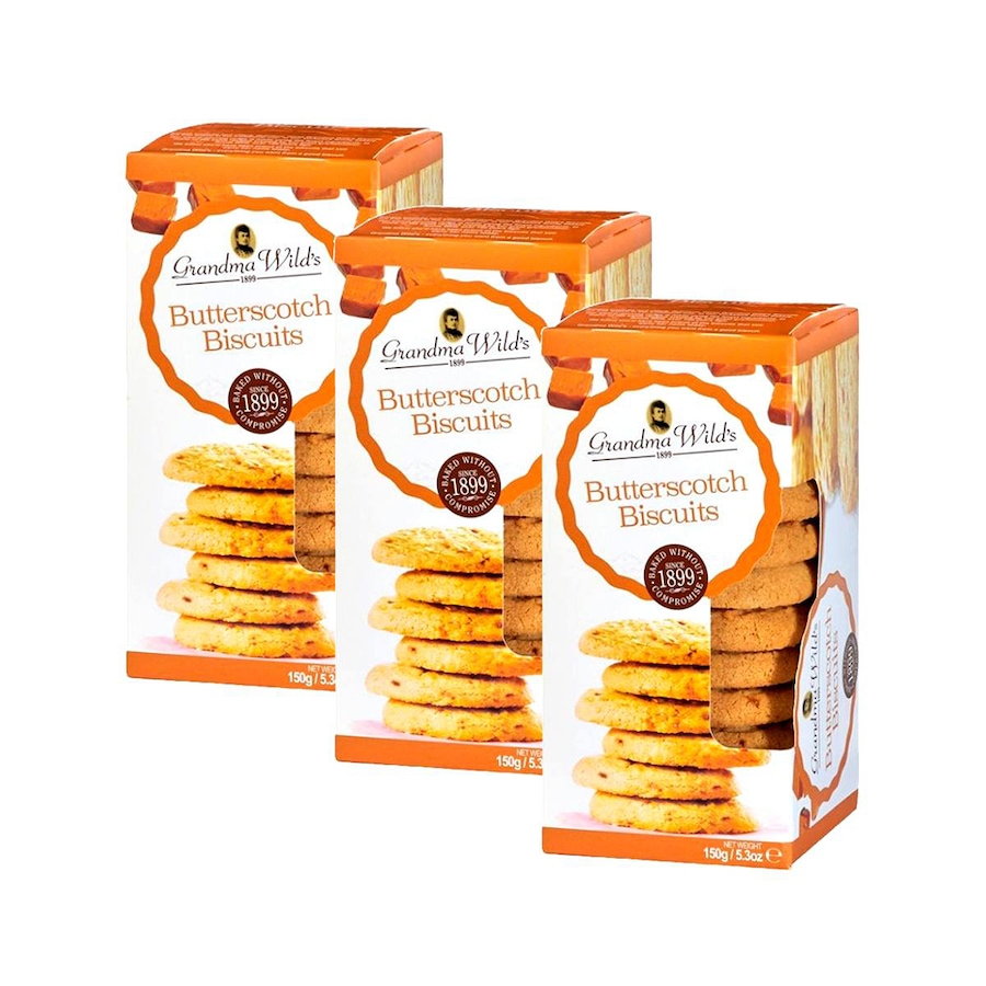 Image 717889.jpg, Product 717-889 / Price $24.99, Grandma Wild's Butterscotch Biscuits (150g, 3-Pack) from Dolce & Gourmando on TSC.ca's Kitchen department