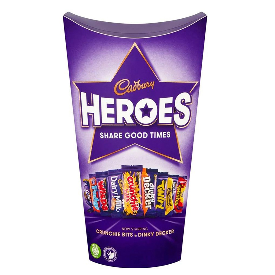 Image 717903.jpg, Product 717-903 / Price $22.99, Cadbury UK Heroes Assorted Chocolates and Toffees (290g) from Cadbury on TSC.ca's Kitchen department