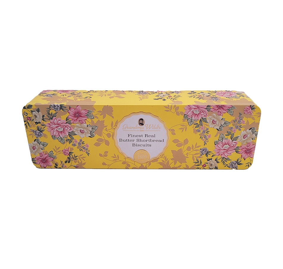 Image 717919_ALTMORE1.jpg, Product 717-919 / Price $26.99, Grandma Wild's Victorian Floral Tin with Buttery Shortbread (150 g) from Dolce & Gourmando on TSC.ca's Kitchen department