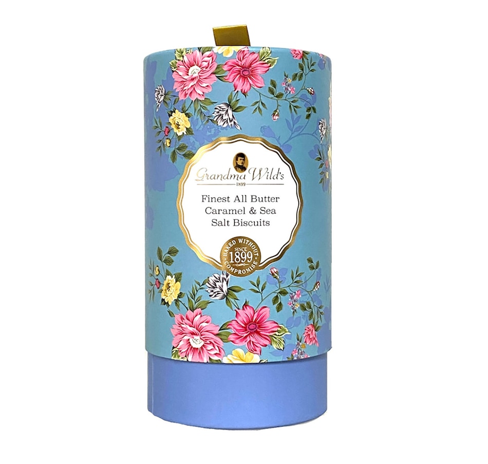 Image 717920.jpg, Product 717-920 / Price $16.50, Grandma Wild's Victorian Floral Tube with Salted Caramel Biscuit (150g) from Dolce & Gourmando on TSC.ca's Kitchen department